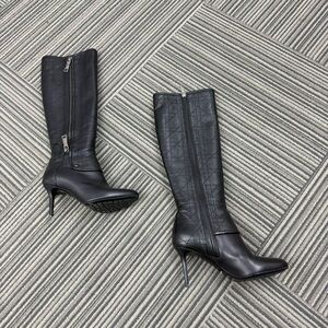 🚩steal authentic Dior Black Heeled Boots